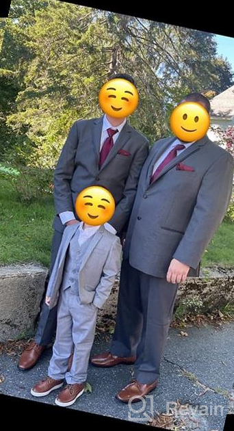 img 1 attached to Black Bianco Signature Full Ensemble 👔 Boys' Clothing in Suits & Sport Coats review by Marc Sortijas