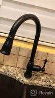 img 1 attached to Tohlar Gold Kitchen Faucet, Kitchen Faucets With Pull Down Sprayer, Stainless Steel Single Handle Kitchen Faucet Fit For 1 Or 3 Holes Kitchen Sink Faucet Gold Faucet For Kitchen Brushed Gold review by Dave Hess
