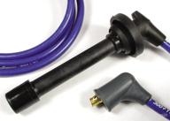 🔌 accel 7913b blue 8mm thundersport custom-fit spark plug wires logo