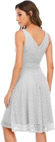 img 4 attached to Bbonlinedress Womens Bridesmaid Sleeveless Cocktail Women's Clothing ~ Dresses