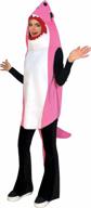 unleash your inner shark with rasta imposta's ultimate pink shark costume in adult sizes s-m and l-xl logo