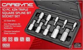 img 3 attached to CARBYNE Triple Square Spline Socket