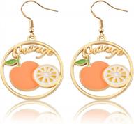 women's fruit earrings - fashion jewelry gift for fruit lovers, perfect holiday present idea for women & girls logo