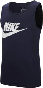 img 4 attached to 👕 Nike Sportswear Futura Sleeveless AR4991 063 Men's Clothing and T-Shirts & Tanks -> Nike Sportswear Futura Sleeveless AR4991 063 Men's Tops and Tanks