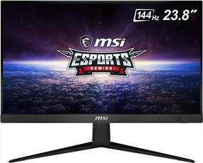 img 4 attached to 🖥️ MSI G241 Monitor - FreeSync, 1920X1080 Resolution, 144Hz Refresh Rate, Blue Light Filter, Flicker-Free, Optix G241