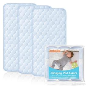 img 4 attached to Waterproof Changing Hypoallergenic Reusable Portable Nursery