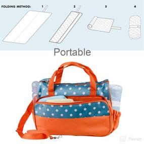 img 2 attached to Waterproof Changing Hypoallergenic Reusable Portable Nursery