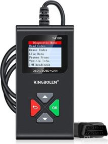 img 4 attached to 🚗 KINGBOLEN YA100 OBD2 Scanner: Full Functions Car Diagnostic Scan Tool for 12V Cars Since 1996