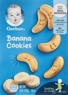 🍌 gerber graduates banana cookies - 5 oz logo