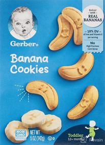 img 4 attached to 🍌 Gerber Graduates Banana Cookies - 5 oz