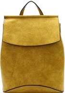 stylish leather convertible backpack: fashionable handbags & wallets for women logo