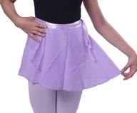 🩰 chiffon ballet skirts for girls - woosun length girls' clothing skirts & skorts logo