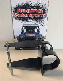 img 2 attached to 🔒 Polaris Razor UTV Scissor Jack Holder: Secure Clamp Mount Bar 1.75 for Ultimate Stability