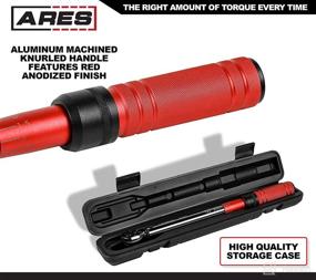 img 1 attached to ARES 43012 – 3/8-Inch Drive Micrometer Torque Wrench: High Precision & Dual Torque Scales for 10-100 ft/lbs (13.5-135.6Nm)