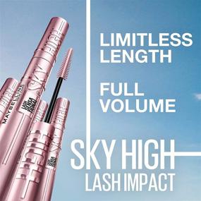 img 3 attached to 💁 Multiplying Lengthening Buildable Volumizing Mascara by Maybelline