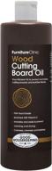 🔪 furniture clinic cutting board oil: premium food-safe mineral oil for optimal protection, conditioning, and restoration of cutting boards, butcher blocks, and countertops - 17oz logo