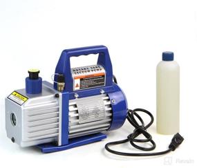 img 4 attached to 🔧 XtremepowerUS Single Stage Rotary Vane Air Vacuum Pump - 1/4 HP, 3 CFM - HVAC Air AC A/C R410a R134 with Oil Bottle (3CFM)