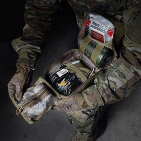 img 1 attached to Be Prepared With EVERLIT Emergency Trauma Kit: Military-Grade Tactical IFAK With CAT GEN-7 Tourniquet And 36" Splint For Critical Wound Response And Severe Bleeding Control In Black