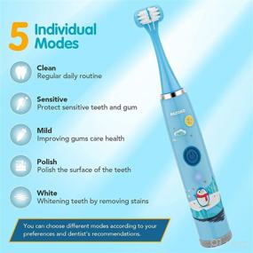 img 3 attached to 🪥 Intelligent Waterproof Oral Care with Electric Toothbrush Adjustment