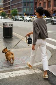 img 2 attached to 🐾 COOWONE Small Treat Pouch with Dog Waste Bag Dispenser: Compact, Portable, and Hands-Free Dog Treat Bag