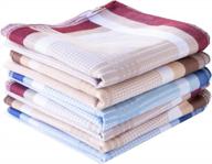 lacs mens cotton handkerchiefs pack: essential men's accessories for everyday use logo