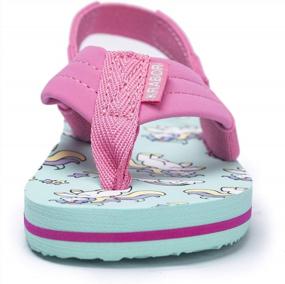 img 3 attached to Stylish And Comfortable Flip Flop Sandals With Back Strap For Boys And Girls In Various Sizes