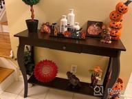 img 1 attached to Chic White Narrow Console Table With Drawer - Ideal Entryway And Accent Sofa Table review by Flex Morgan