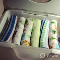 img 1 attached to 🧽 Spasilk Washcloth Wipes Set: Soft Terry Washcloths for Newborn Boys and Girls - Pack of 10 with Cute Yellow Dots review by Jeremy Kakaruk
