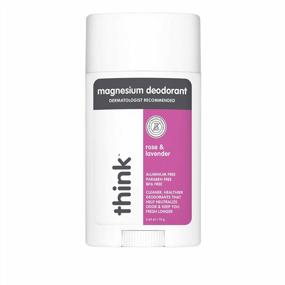 img 3 attached to Aluminum-Free Magnesium Deodorant For Non-Toxic Underarm Freshness - Long-Lasting, Cruelty-Free Formula With Lavender Rose - No Phthalates Or Parabens - 2.65Oz