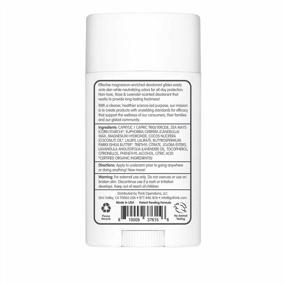 img 1 attached to Aluminum-Free Magnesium Deodorant For Non-Toxic Underarm Freshness - Long-Lasting, Cruelty-Free Formula With Lavender Rose - No Phthalates Or Parabens - 2.65Oz