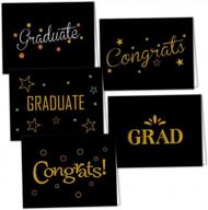 tuparka 30 pack graduation cards 2022, grad congratulations cards bulk,congrats greeting cards set with envelopes and stickers,graduation party favors 2022 logo