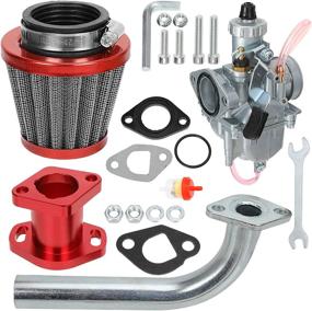 img 4 attached to 🚀 Enhance Your Engine's Performance with GREHUA VM22 Carburetor Carb Kit for Predator 212cc GX200 Go Kart Engine