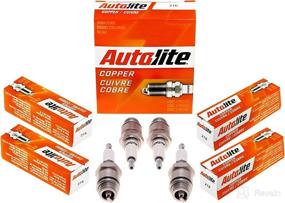 img 3 attached to Autolite 216-4PK: Copper Non-Resistor Spark Plug, Pack of 4 - Superior Performance & Durability