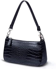 img 4 attached to NIUEIMEE ZHOU Shoulder Removable Handbag Women's Handbags & Wallets at Hobo Bags
