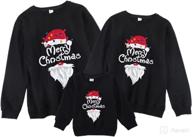 christmas matching sweatshirt pullover chrismas apparel & accessories baby boys : clothing logo