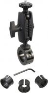 arkon 25mm robust aluminum motorcycle camera handlebar mount - black retail | securely hold your camera on the road! logo