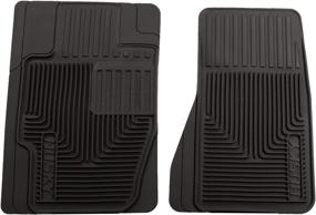 img 4 attached to 🐾 Husky Liners Heavy Duty Front Floor Mats - Black, 51121, Fits Chevrolet Colorado, GMC Canyon, Ford Explorer, Mercury Mountaineer, and more - 2 Pcs