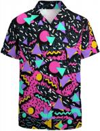 шагните в эпоху ретро с мужскими гавайскими рубашками 80-х и 90-х годов: идеально подходит для веселых летних вечеринок и мероприятий в стиле ретро! логотип