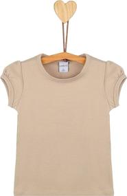 img 2 attached to Lovetti Girls Basic Sleeve T Shirt Girls' Clothing ~ Tops, Tees & Blouses