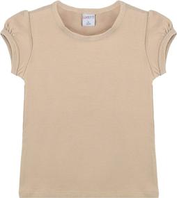 img 4 attached to Lovetti Girls Basic Sleeve T Shirt Girls' Clothing ~ Tops, Tees & Blouses