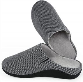 img 4 attached to V.Step Orthotic Slippers With Arch Support - Upgrade For Plantar Fasciitis & Flat Foot Relief For Men & Women