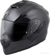 🏍️ top-rated scorpion exo-st1400 carbon helmet - x-large size - black finish for optimal style and protection logo