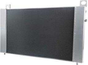 img 3 attached to 🔥 High-Performance 52MM 3 Row Aluminum Radiator for Chevrolet GMC Yukon/Silverado/Suburban 4.8L 5.3L 1999-2012 by Primecooling