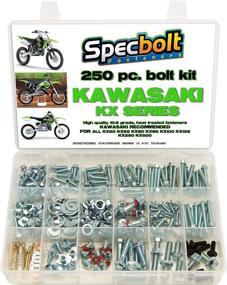 img 3 attached to Specbolt Kawasaki Maintenance Restoration Dirtbike Motorcycle & Powersports : Parts