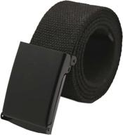 uxcell unisex canvas buckle adjustable women's accessories : belts logo