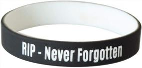 img 3 attached to Personalize Your Message With Reminderband Custom Luxe Silicone Wristbands - Perfect For Events, Gifts, Support And Awareness