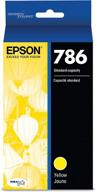 long-lasting yellow ink for epson workforce printers: epson t786 durabrite ultra ink cartridge (t786420) logo