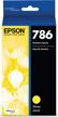 long-lasting yellow ink for epson workforce printers: epson t786 durabrite ultra ink cartridge (t786420) logo
