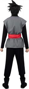 img 2 attached to Men'S Black Kung Fu Anime Cosplay Costume Suit By C-ZOFEK (X-Small) For Enhanced Search Engine Visibility