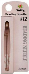 img 1 attached to Get Organized: Bundle Of Three Tulip Beading Needles In Popular Sizes 10, 11 & 12